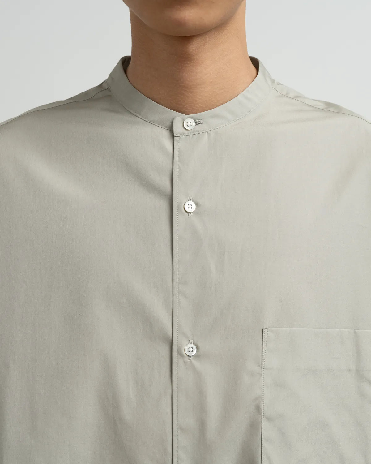 Graphpaper / ALUMO for GP L/S Oversized Band Collar Shirt (GM263-50231)