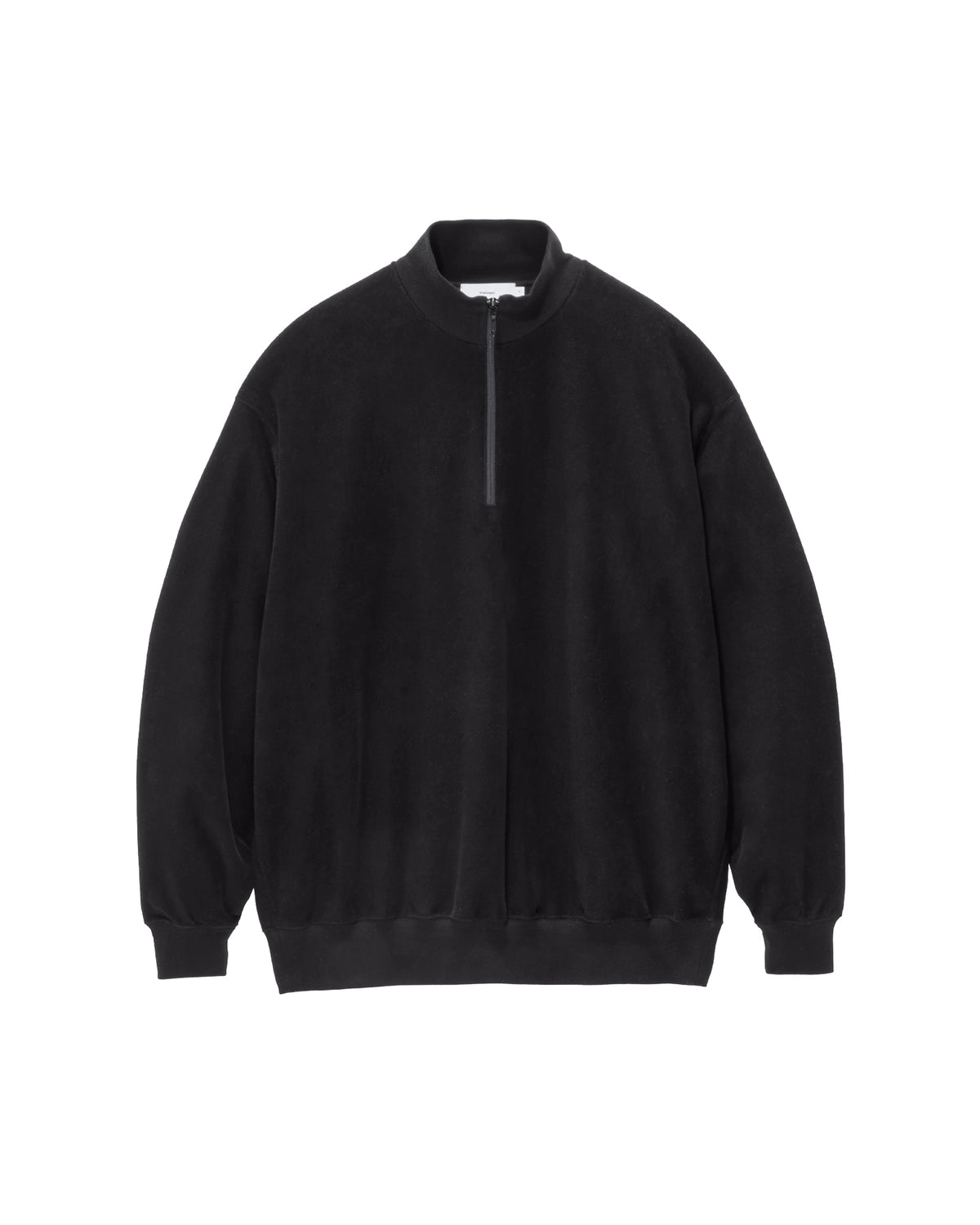 Graphpaper / Pique Velour Jersey Half Zip Sweatshirt (GM263-70254)