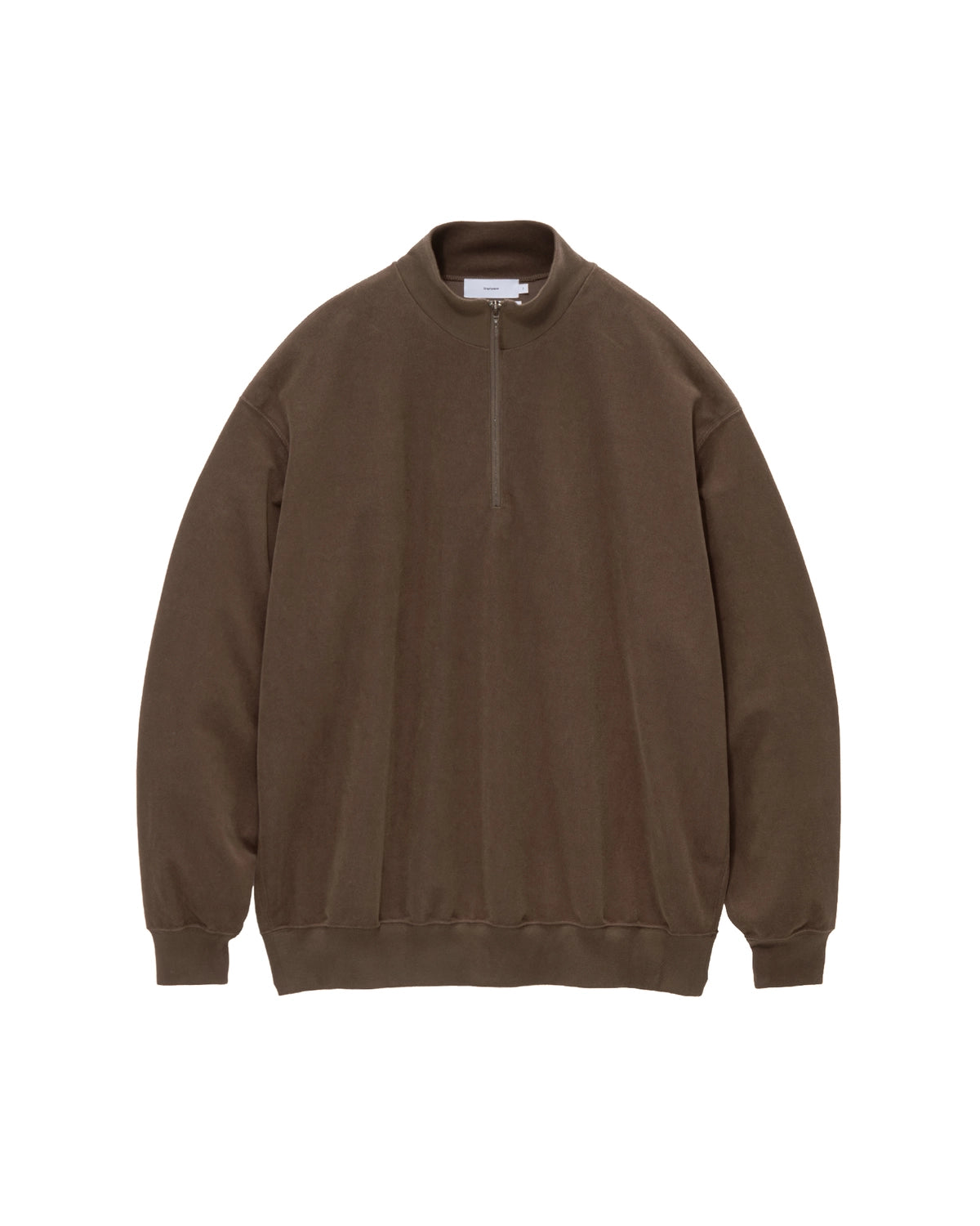 Graphpaper / Pique Velour Jersey Half Zip Sweatshirt (GM263-70254)