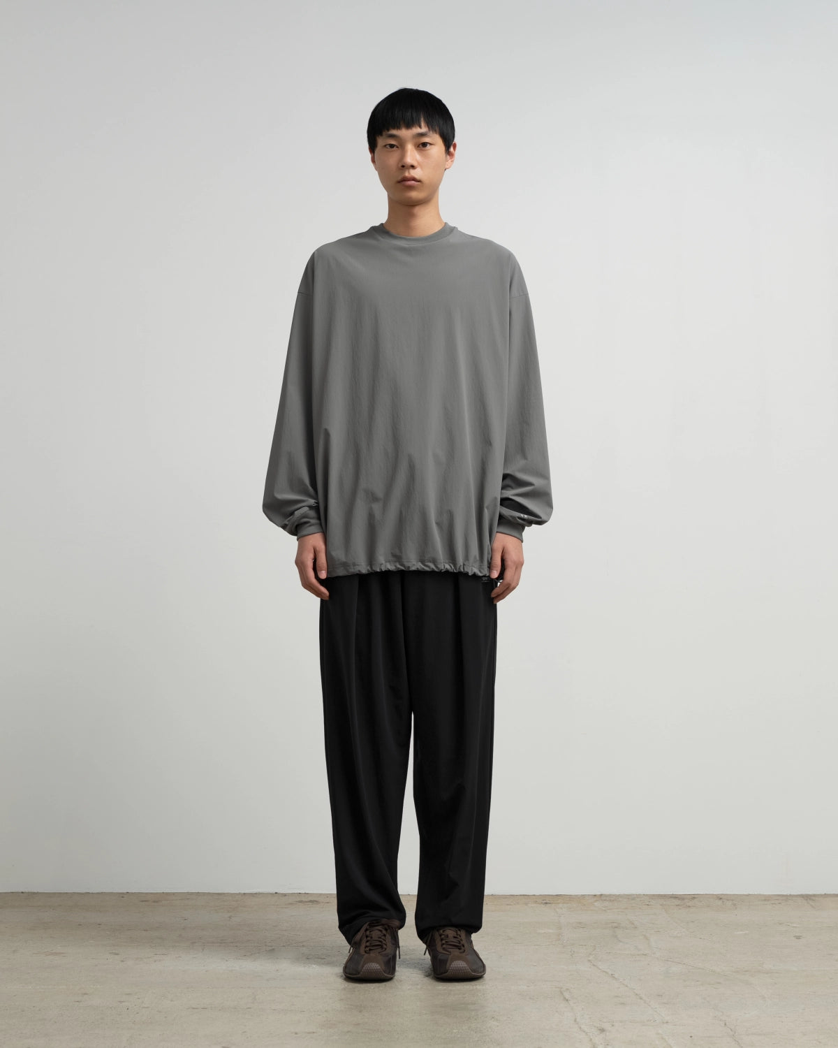 Graphpaper / PERTEX EQUILIBRIUM L/S Crew Neck Pullover (GM263-70260)