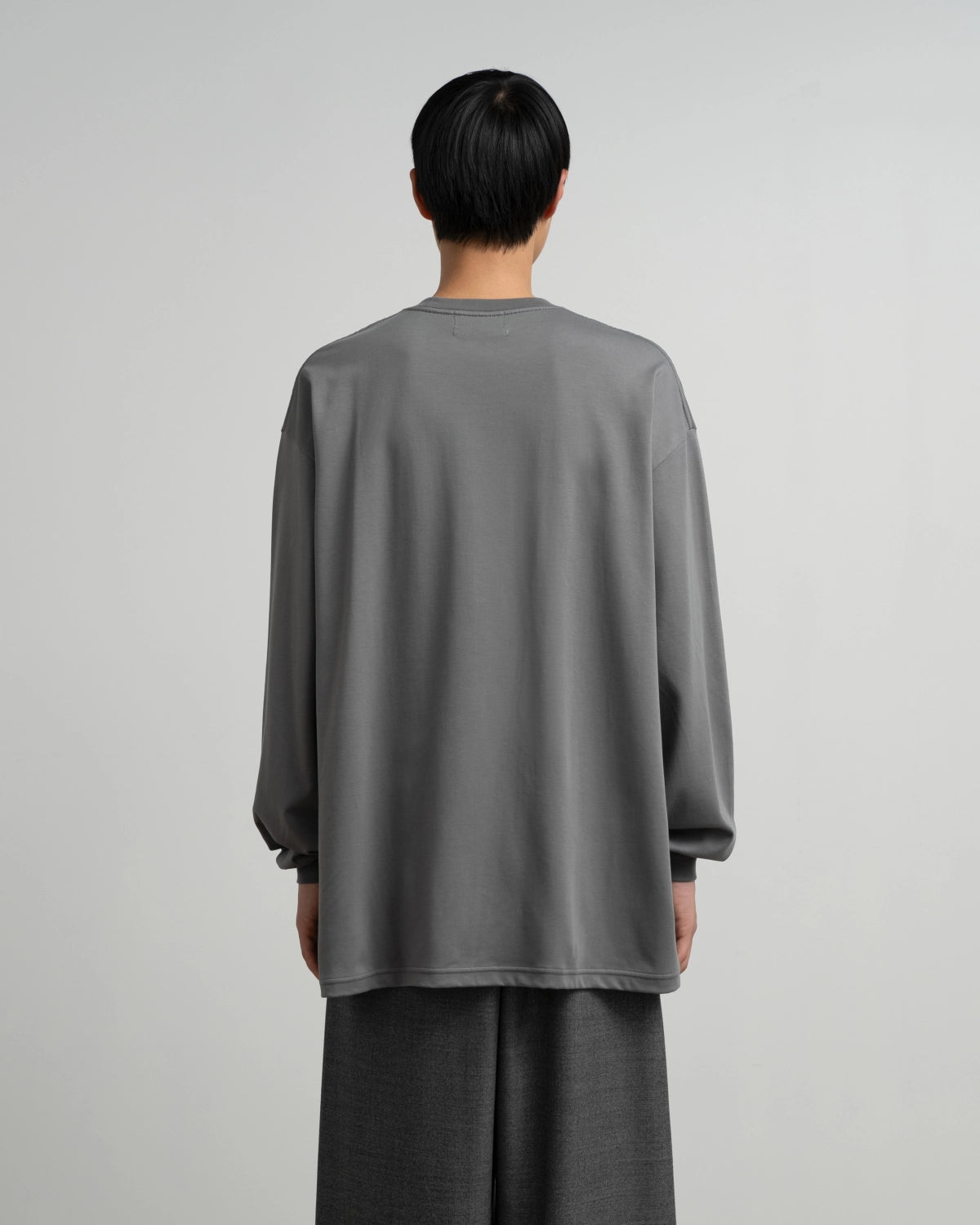 Graphpaper / Brushed Mockrody Crew Neck L/S Tee (GM263-70370)
