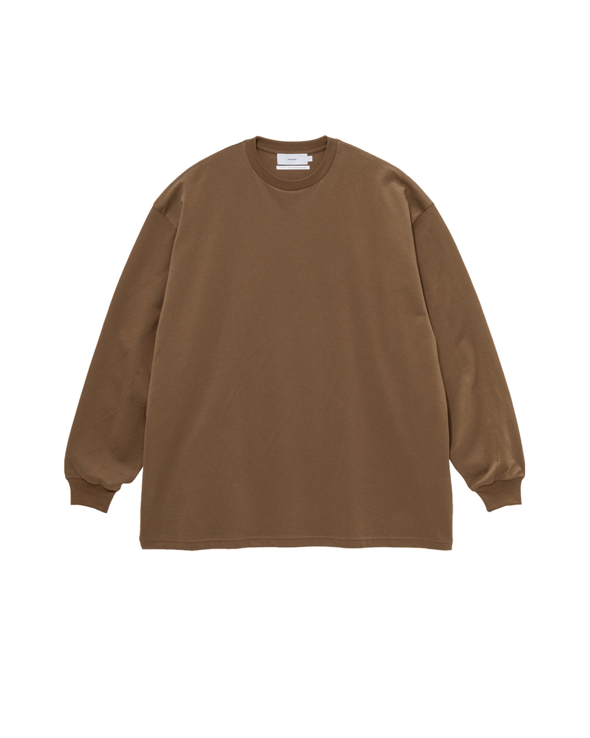 Graphpaper / Brushed Mockrody Crew Neck L/S Tee (GM263-70370)