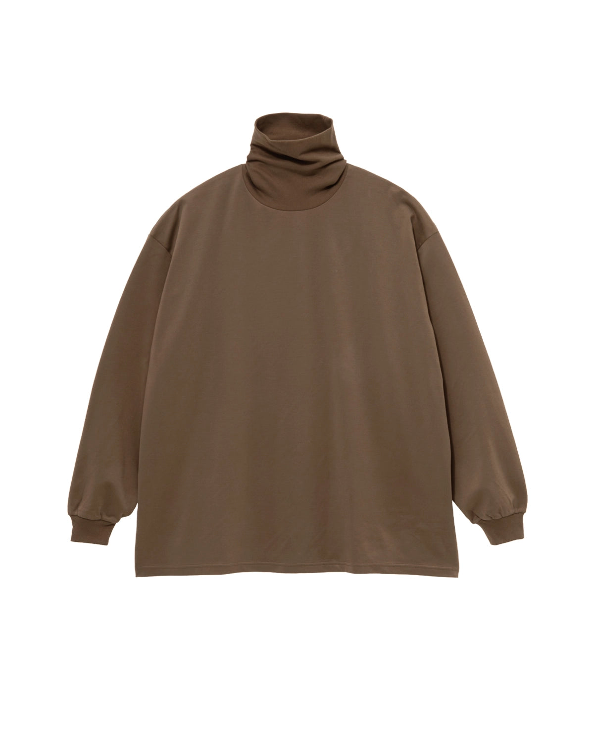 Graphpaper / Brushed Mockrody High Neck L/S Tee (GM263-70371)