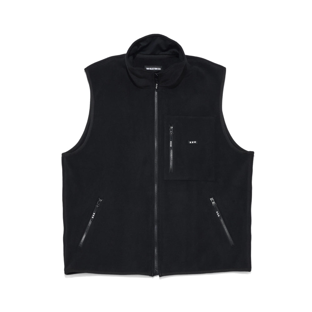 GOD SELECTION XXX の FLEECE VEST (GX-A25-JK-03)