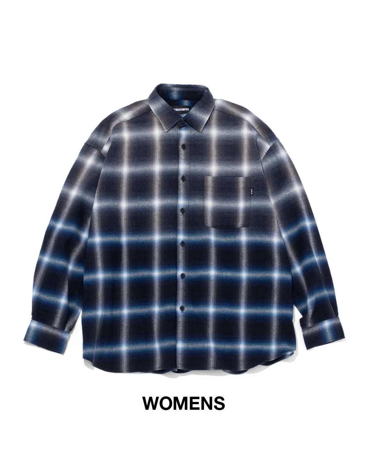 GOD SELECTION XXX の GRADATION CHECK SHIRT (GXL-A26-SH-01)