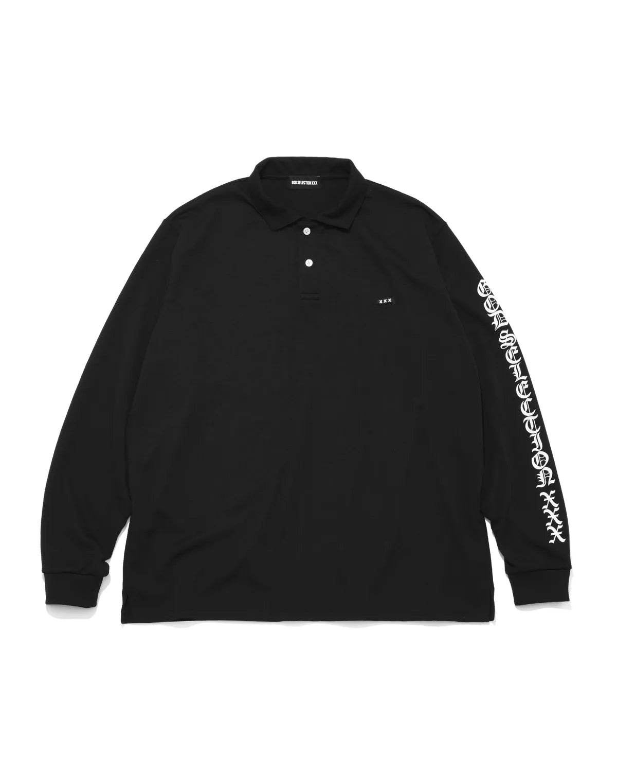 GOD SELECTION XXX の LONG SLEEVE POLO SHIRT (GX-S25-CS-02)