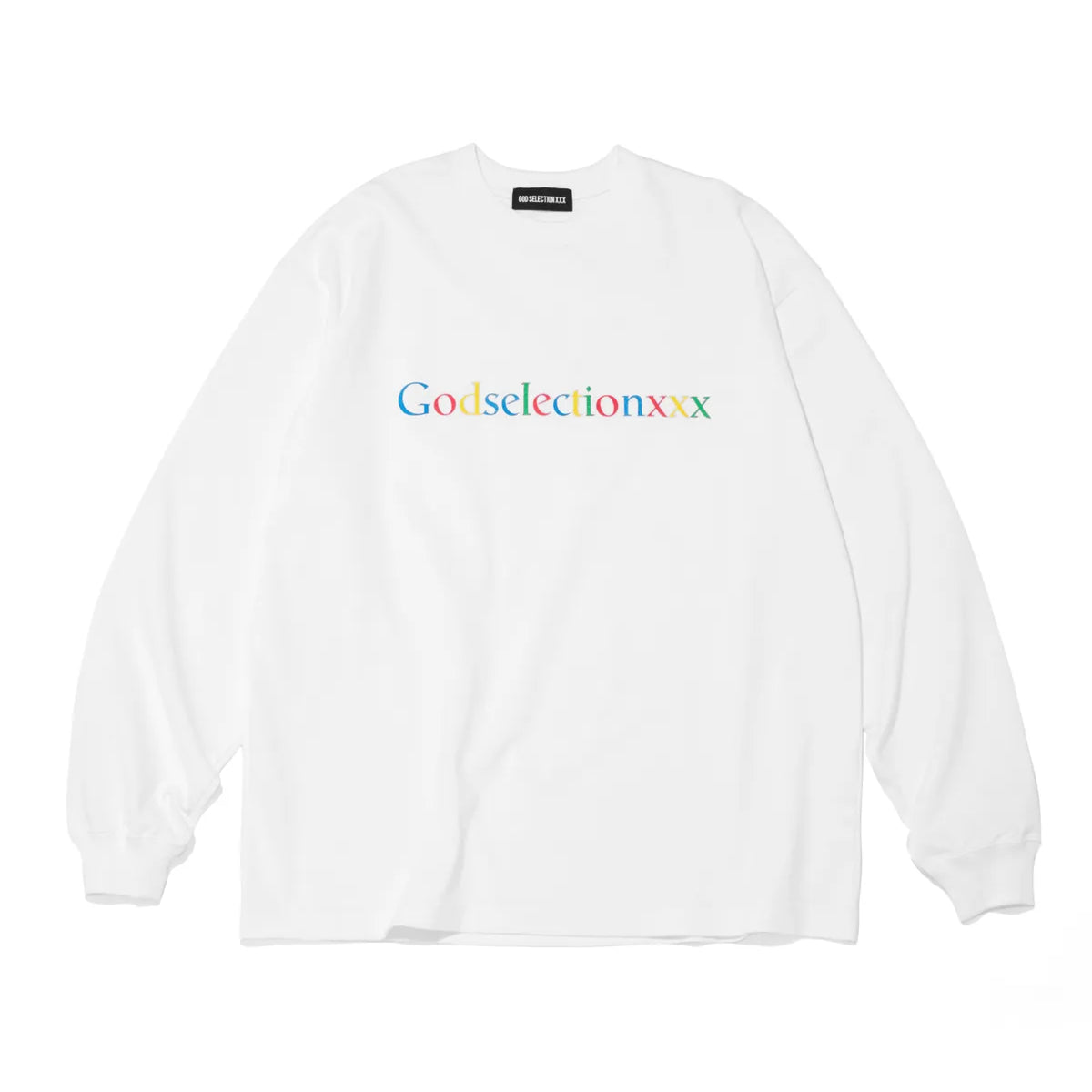 GOD SELECTION XXX / Colorful Logo Long Sleeve Tee | 公式通販・JACK GOD SELECTION XXX / Colorful Logo Long Sleeve Tee | 公式通販・JACK