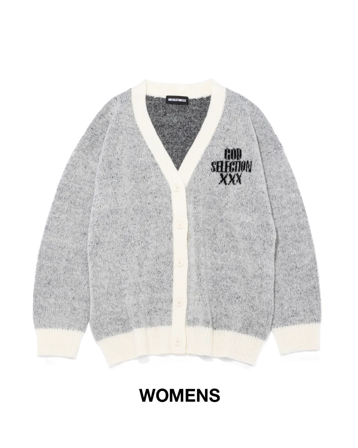 GOD SELECTION XXX の MOHAIR CARDIGAN (GXL-A26-KN-01)