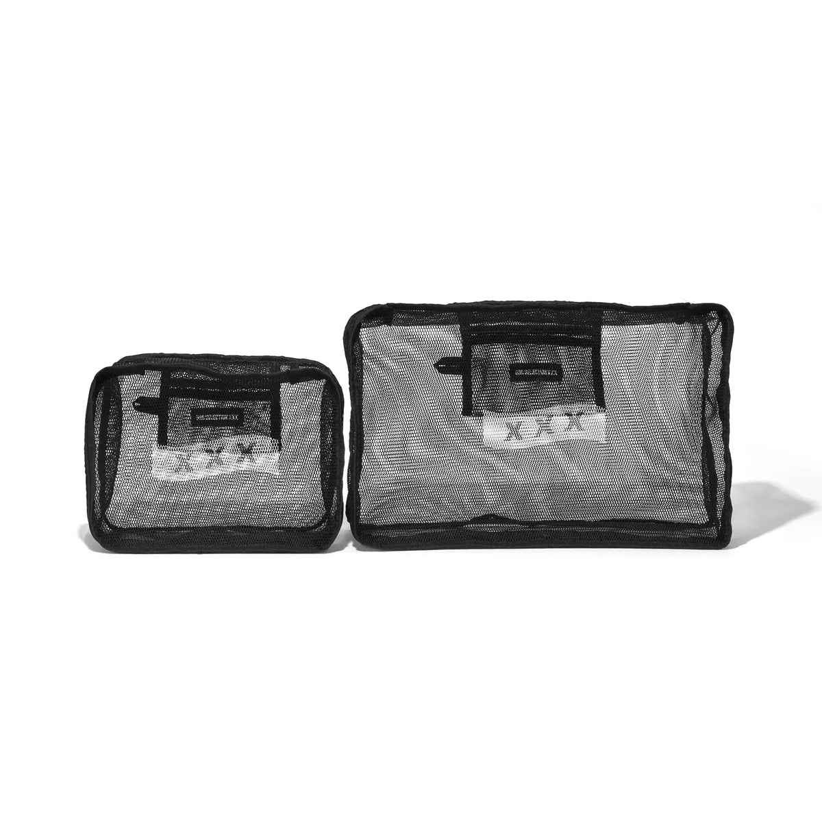 新品 god selection xxx ポーチセット GOD SELECTION XXX / Box Logo Mesh Packing Pouch Set -Set of 2
