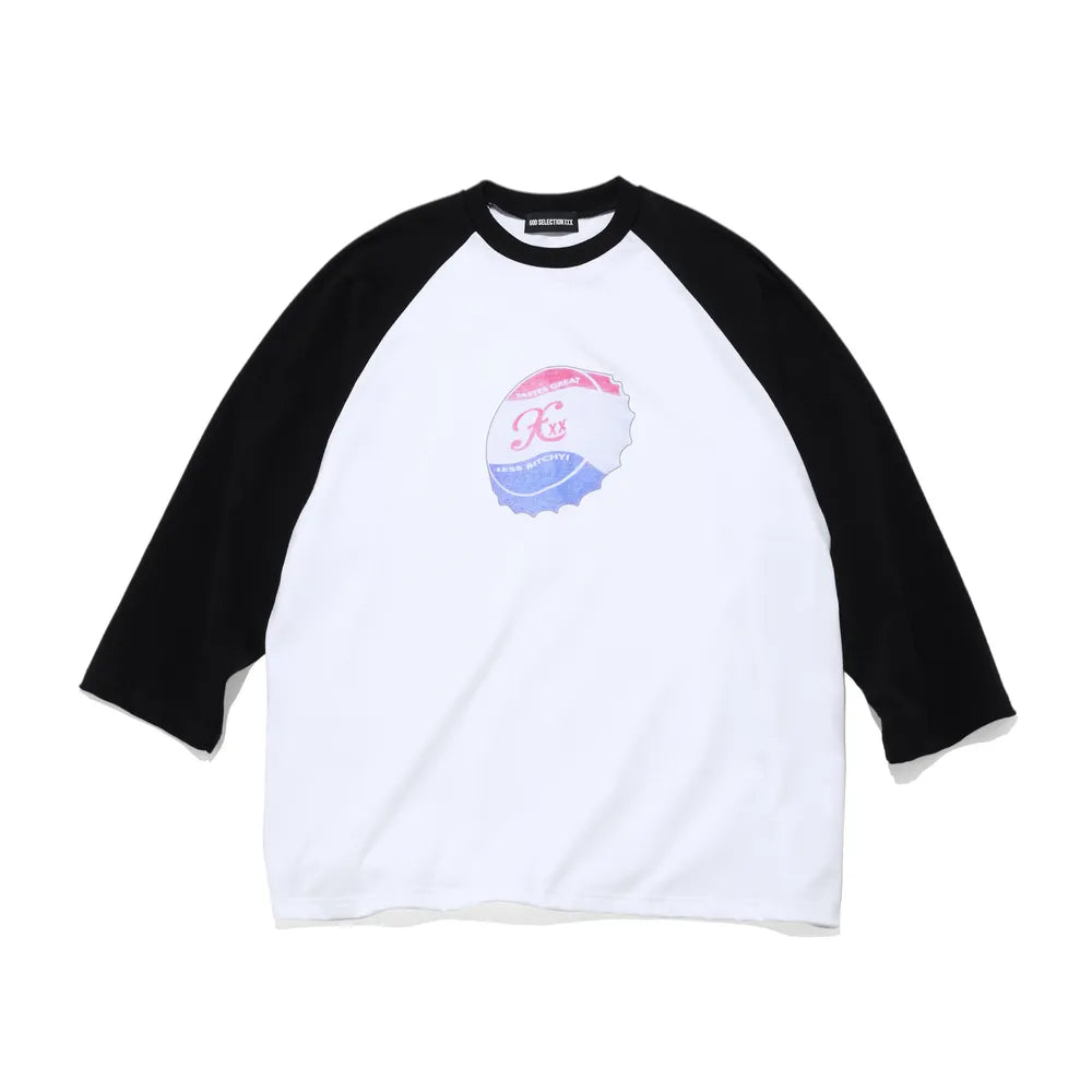 GOD SELECTION XXX の RAGLAN SLEEVE T-SHIRT (GX-A25-RT-01)