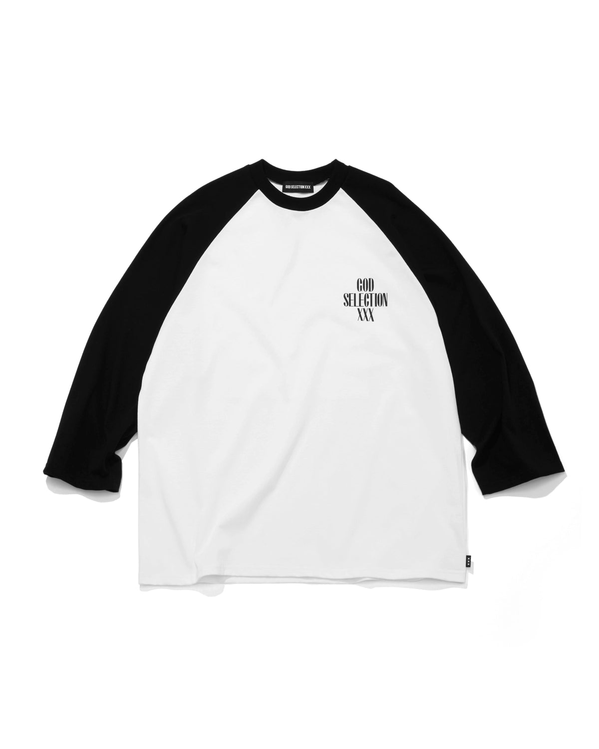 GOD SELECTION XXX の RAGLAN SLEEVE T-SHIRT (GX-S25-RT-02)
