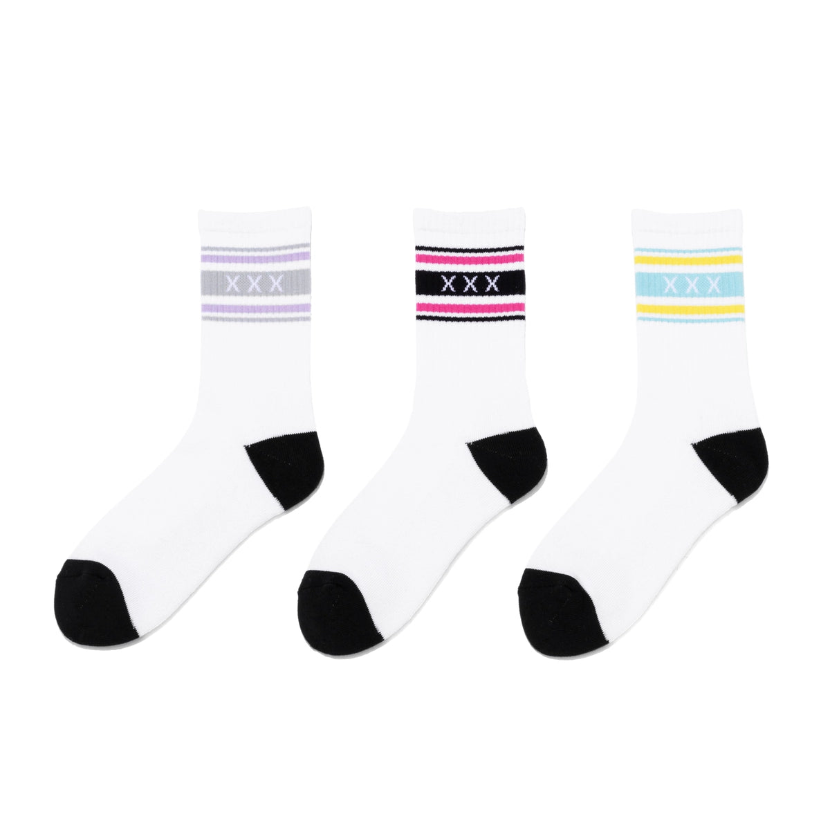 人気ブランド新作豊富 / XXX SELECTION GOD SOCKS (GX-A25-SO-04) 1PACK -3PIECE レッグウェア