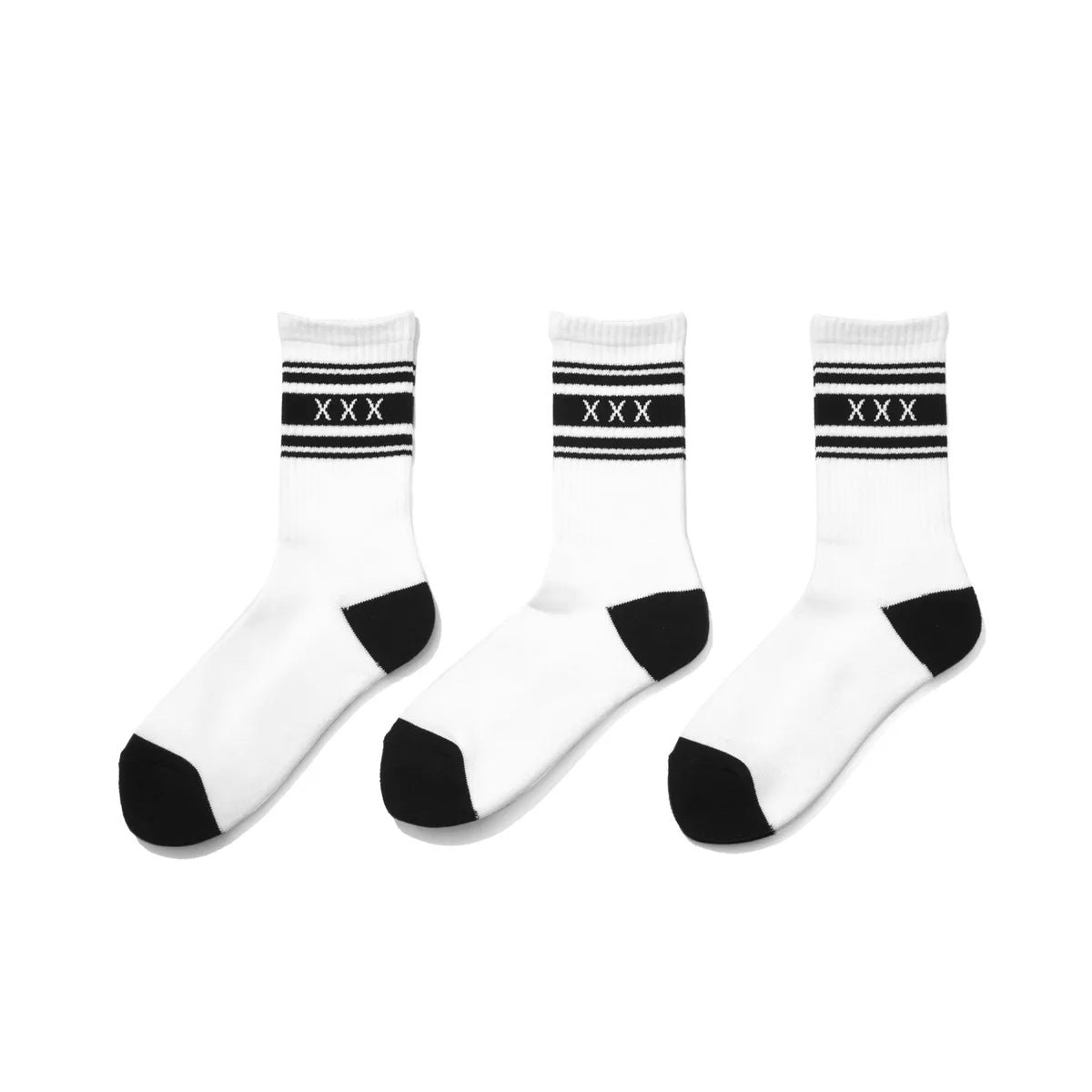 GOD SELECTION XXX/ XXX Line Logo Socks 3-Pack | 公式通販・JACK in