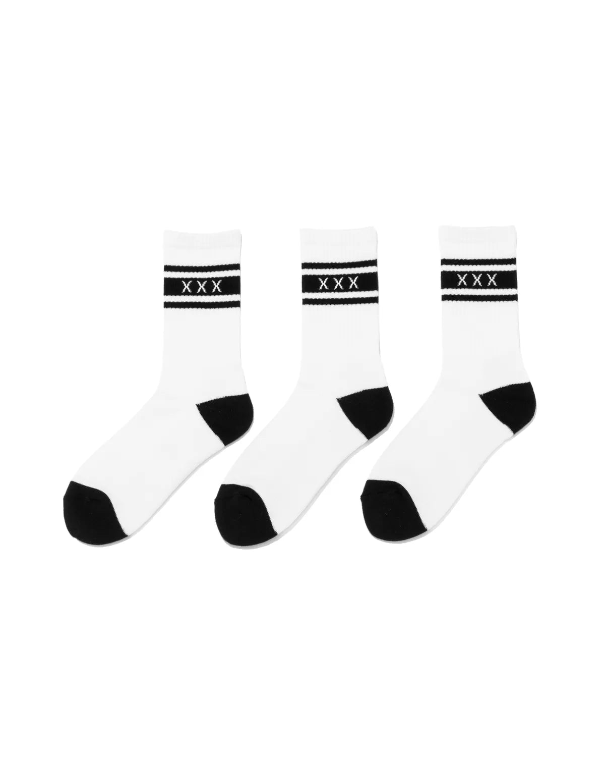 GOD SELECTION XXX の SOCKS -3PIECE 1PACK (GX-S25-SO-01)