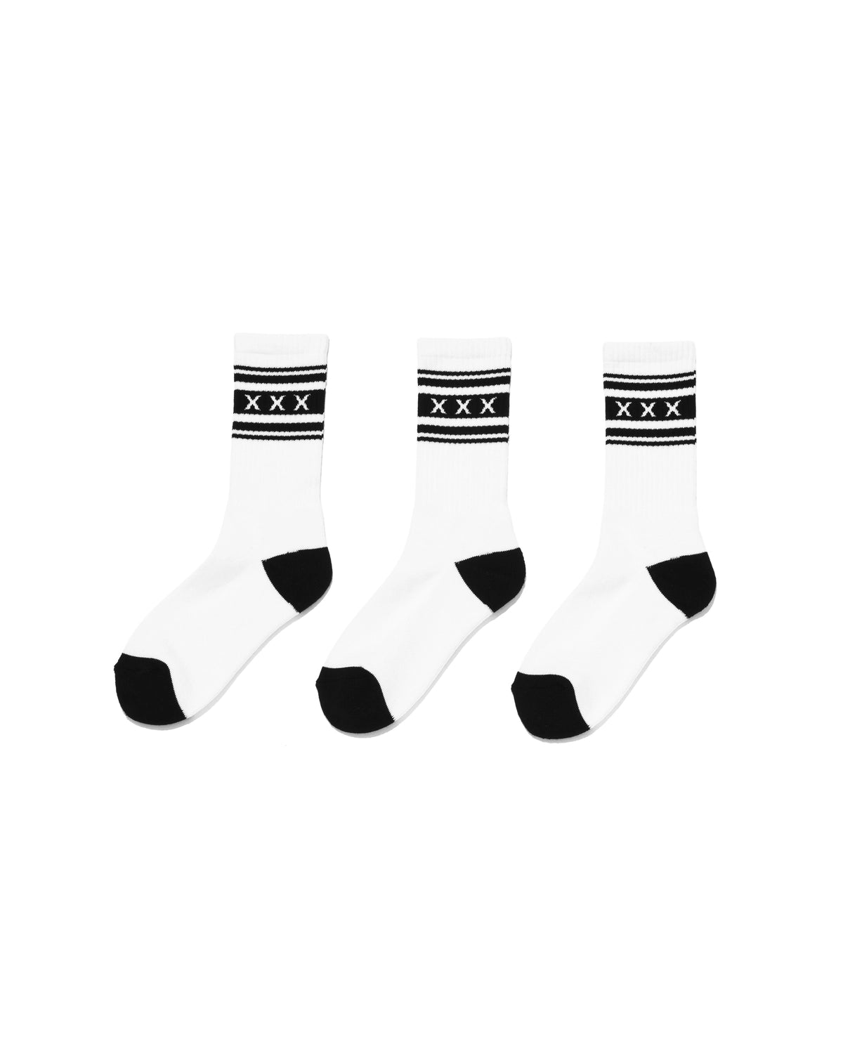 GOD SELECTION XXX の SOCKS (3PIECE 1PACK) (GX-S26-SO-03)