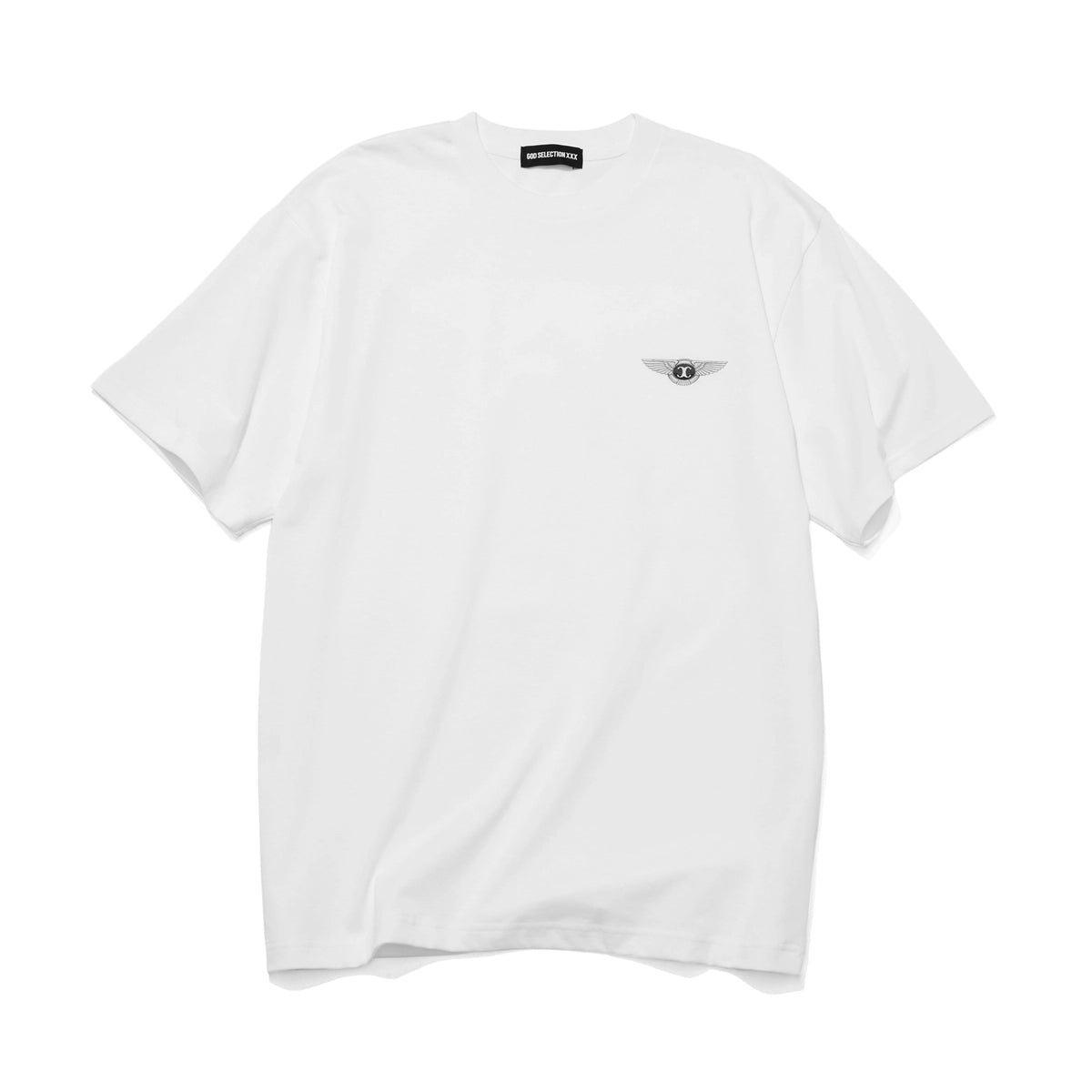 GOD SELECTION XXX ホワイト Tシャツ L GOD SELECTION XXX 「GOD XXX」 半袖Tシャツ L ホワイト メンズ