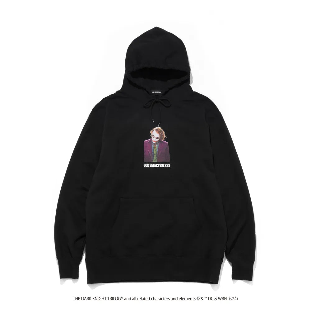 GOD SELECTION XXX  × THE DARK KNIGHT HOODIE (GX-A25-DNHD-01)