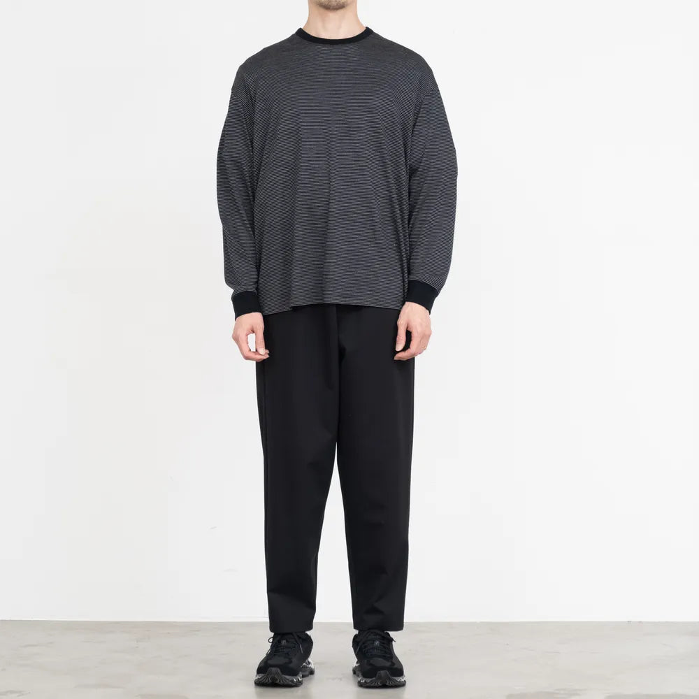 Graphpaper / Wool Border L/S Tee (GU243-70113B)