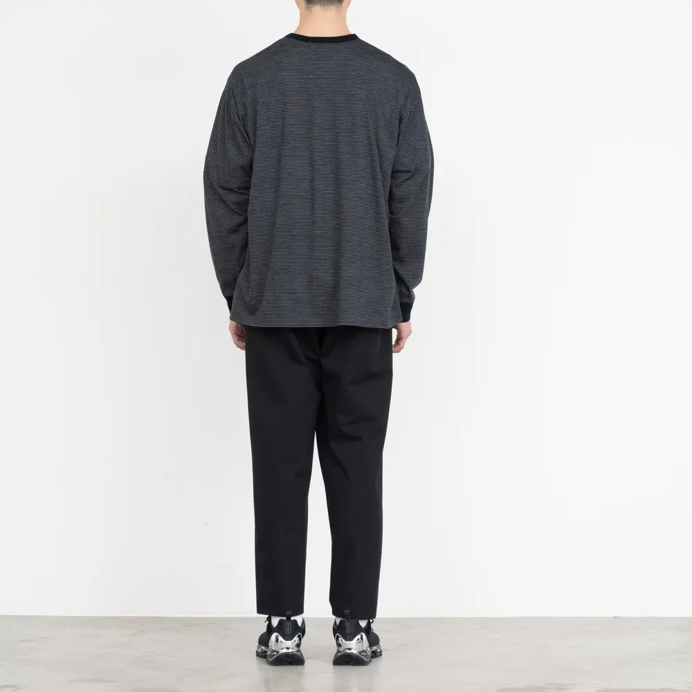 Graphpaper / Wool Border L/S Tee (GU243-70113B)