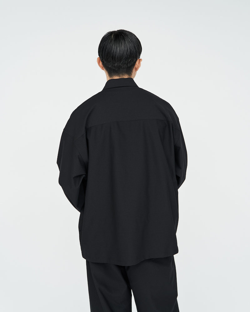 Graphpaper / Ripple Jersey L/S Oversized Box Shirt