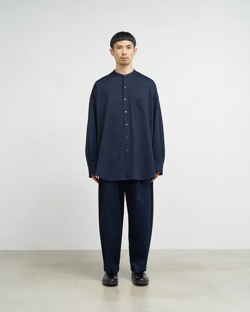 Graphpaper（グラフペーパー） / Oxford Pique Jersey L/S Oversized