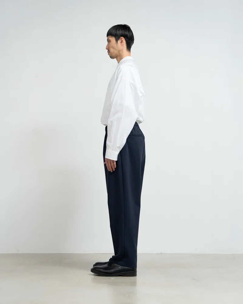 Graphpaper / Compact Ponte Wide Tapered Chef Pants (GM243-40179B)