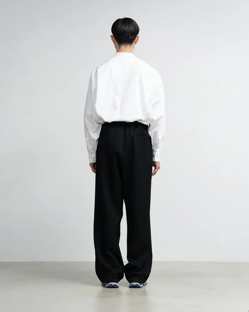 Graphpaper / Scale Off Wool Wide Chef Pants (GM243-40173B)