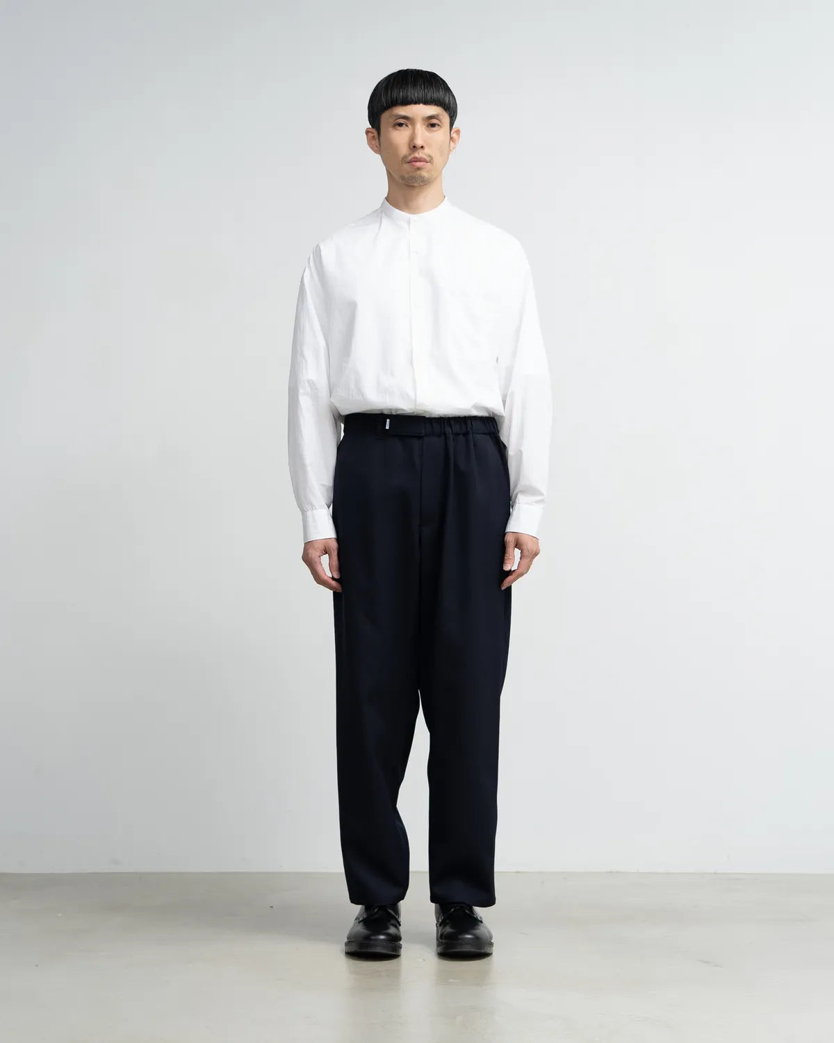 Graphpaper（グラフペーパー） / Scale Off Wool Slim Waisted Wide