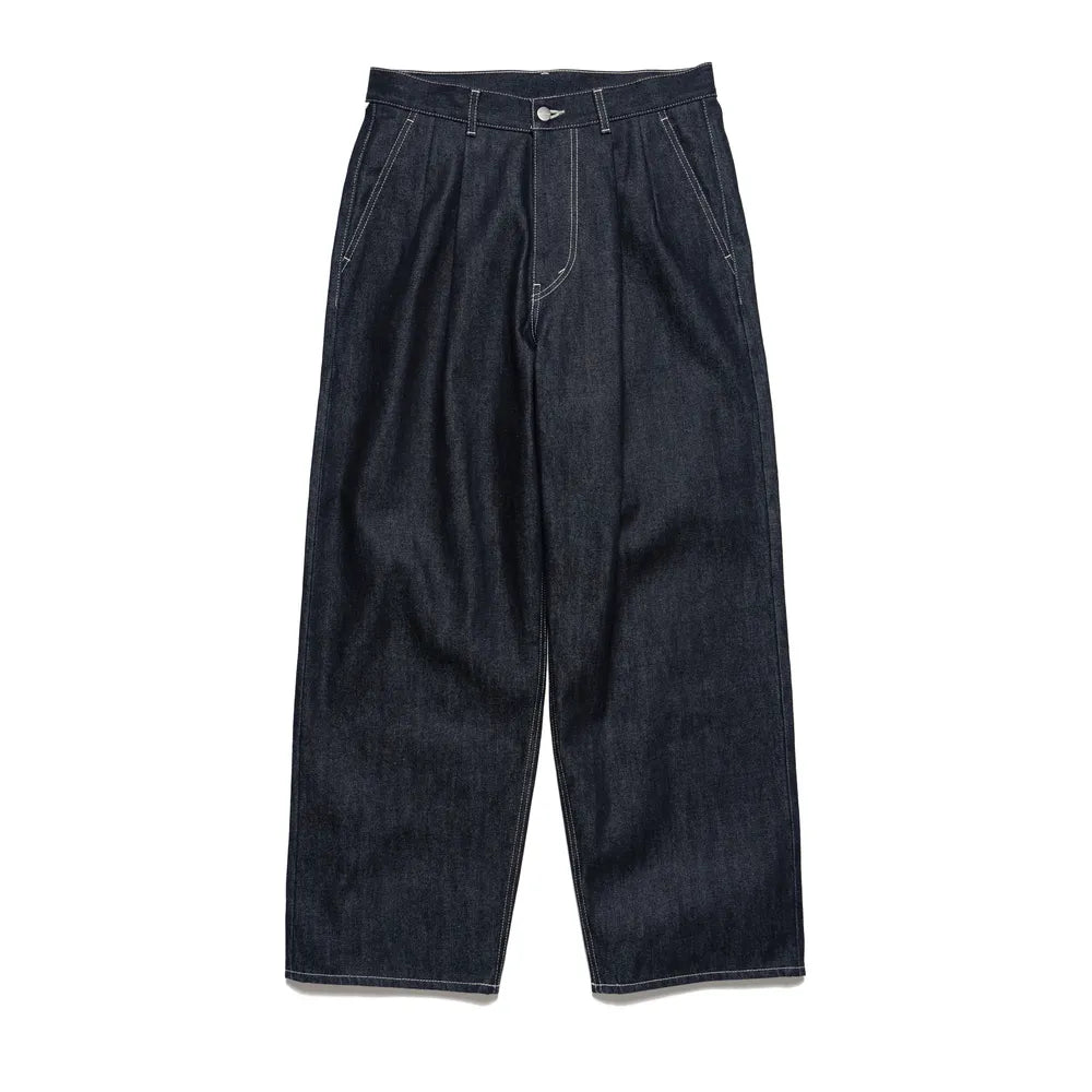 Graphpaper の Selvage Denim Two Tuck Pants (GU243-40188RB)