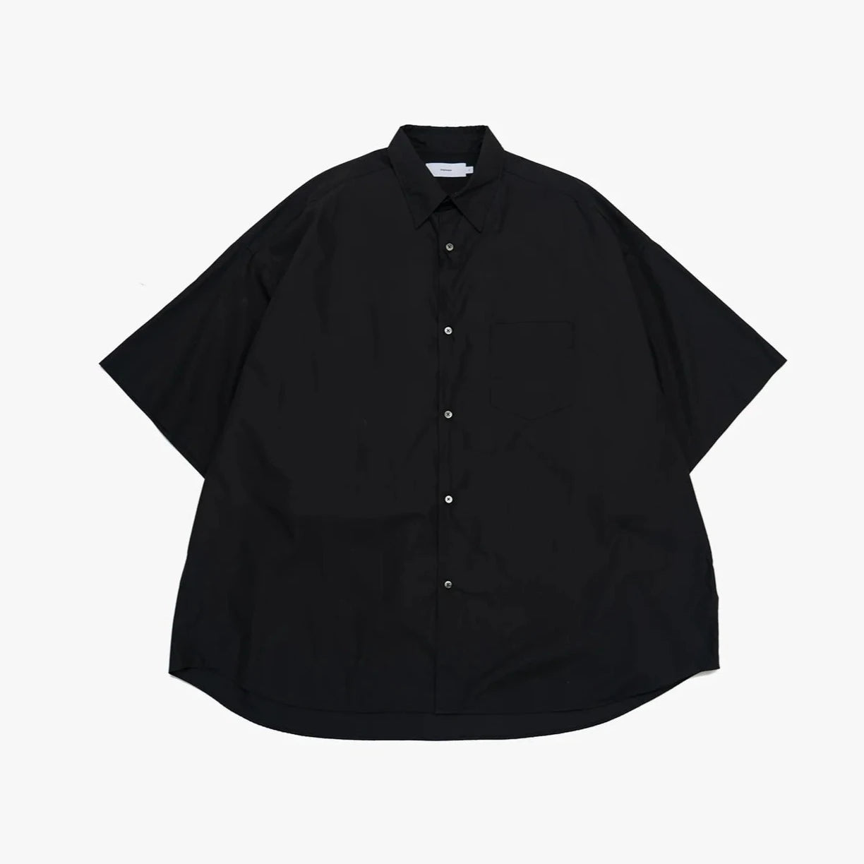 Graphpaper / Broad S/S Oversized Regular Collar Shirt (GM242-50040B)