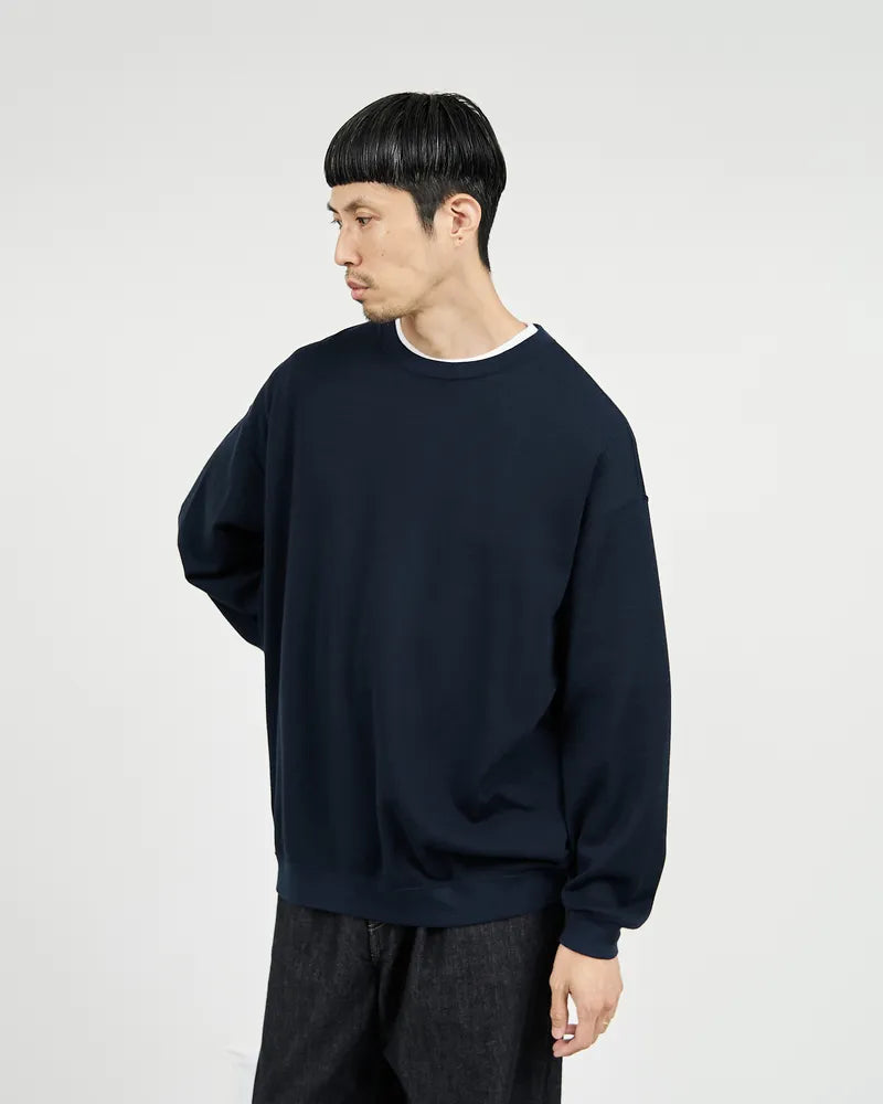 Graphpaper / Wool Honeycomb Crew Neck Thermal (GU243-70219B)