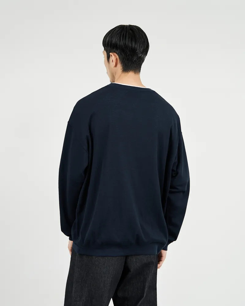 Graphpaper / Wool Honeycomb Crew Neck Thermal (GU243-70219B)