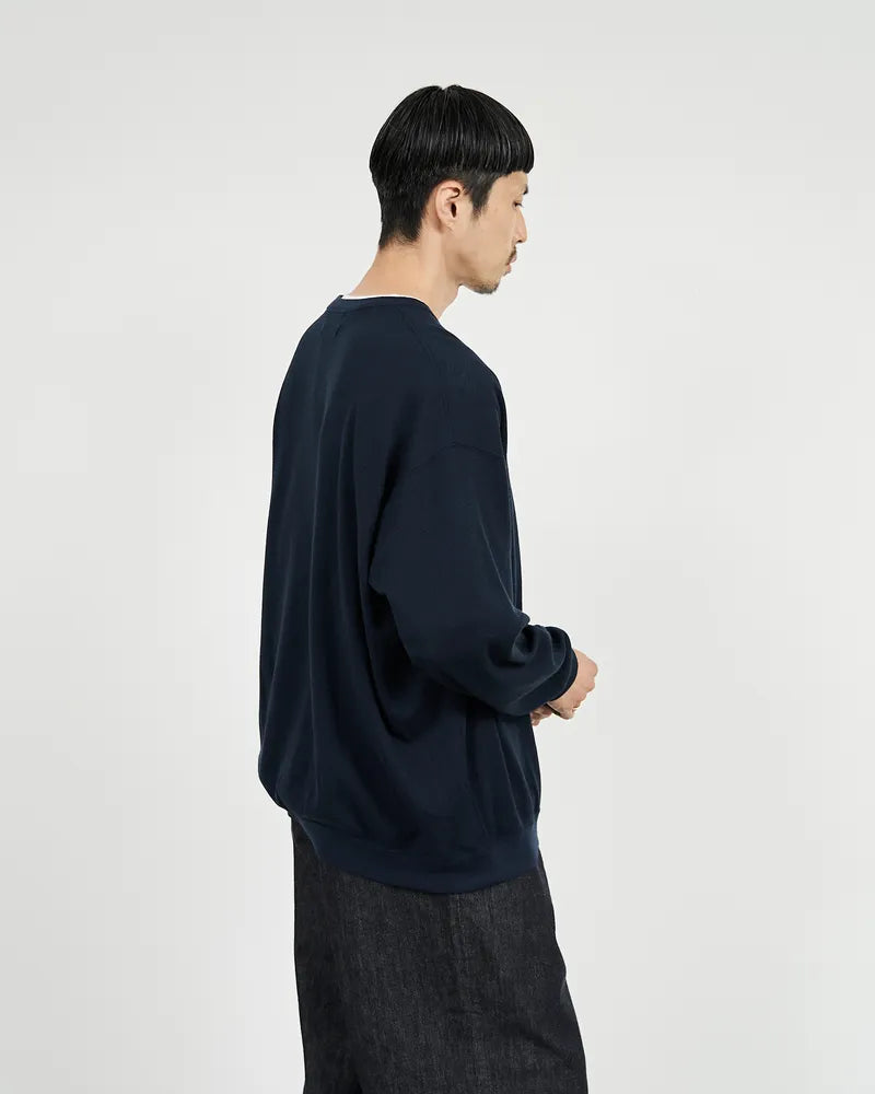 Graphpaper / Wool Honeycomb Crew Neck Thermal (GU243-70219B)