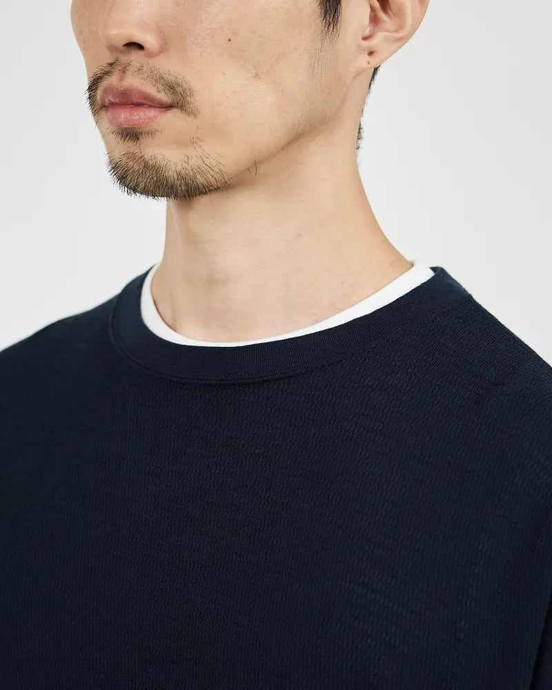 Graphpaper / Wool Honeycomb Crew Neck Thermal (GU243-70219B)