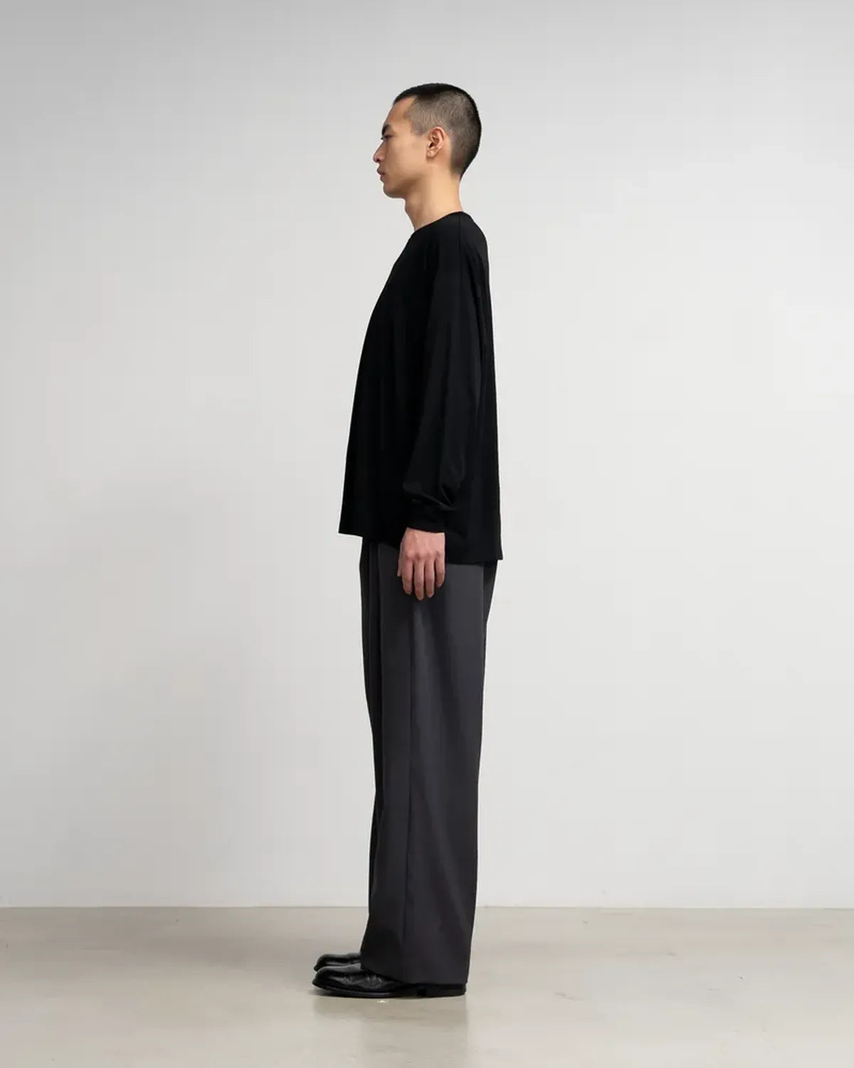 Graphpaper / Wool Cordura L/S Tee (GU253-70140B)