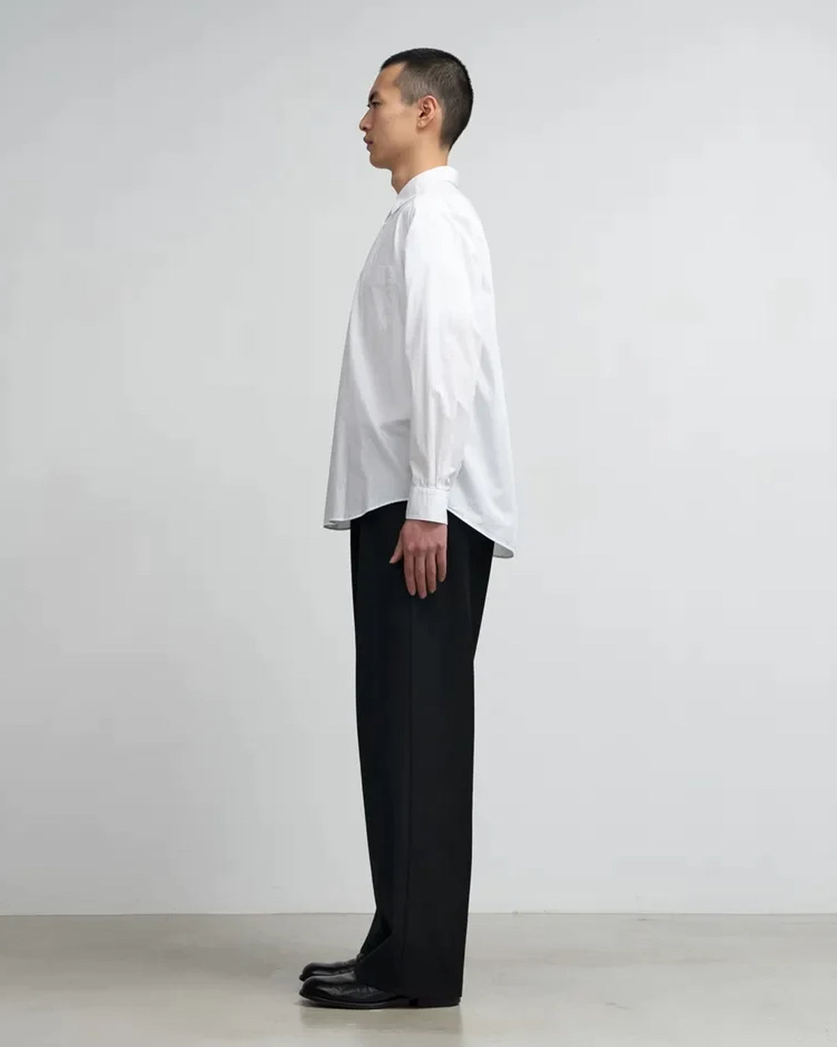 Graphpaper / Broad Regular Collar Shirt (GM251-50005B)