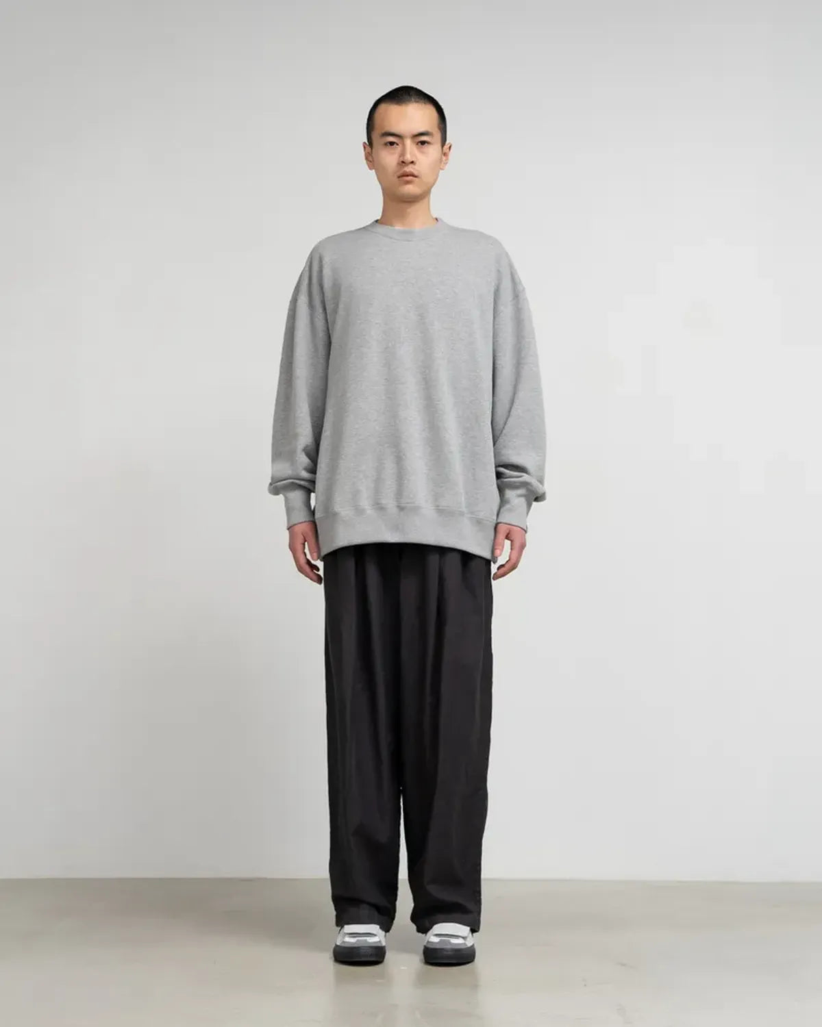 Graphpaper / LOOPWHEELER for Graphpaper Classic Crew Neck Sweat (GU253-70700B)