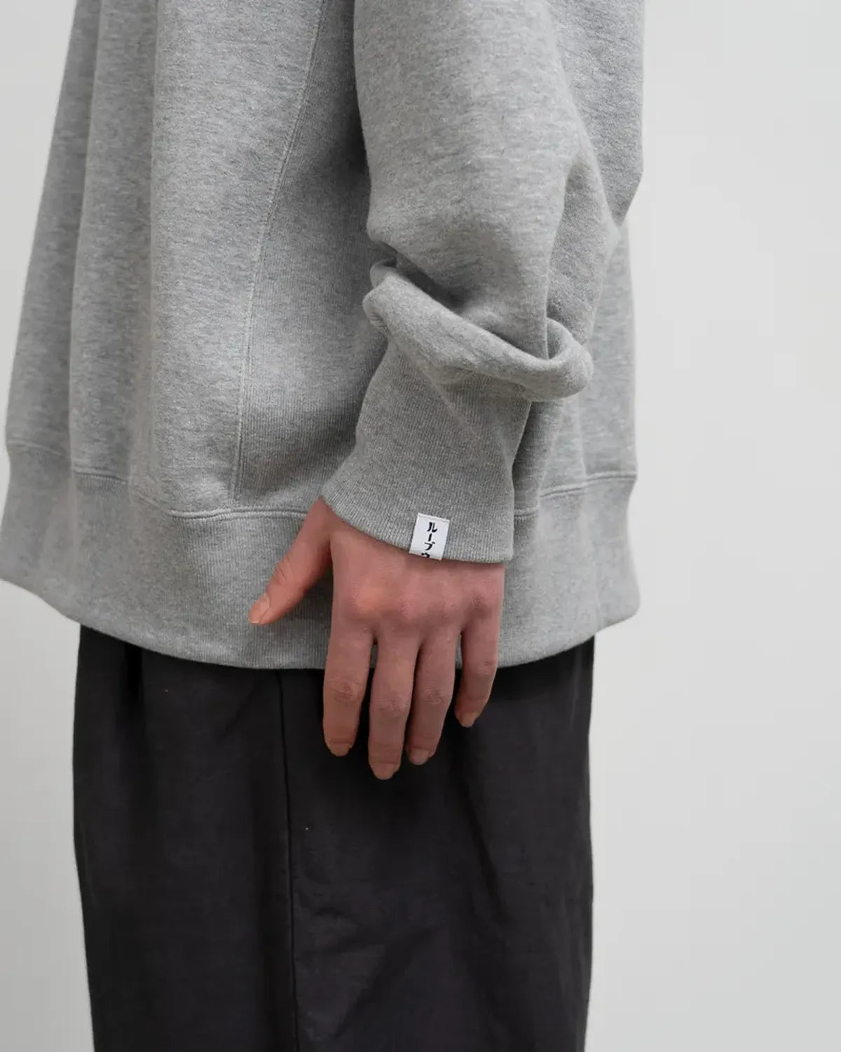 Graphpaper / LOOPWHEELER for Graphpaper Classic Crew Neck Sweat (GU253-70700B)