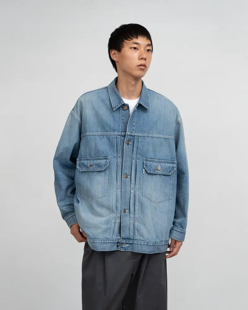 Graphpaper / Selvage Denim Jacket (GU243-30185LB)