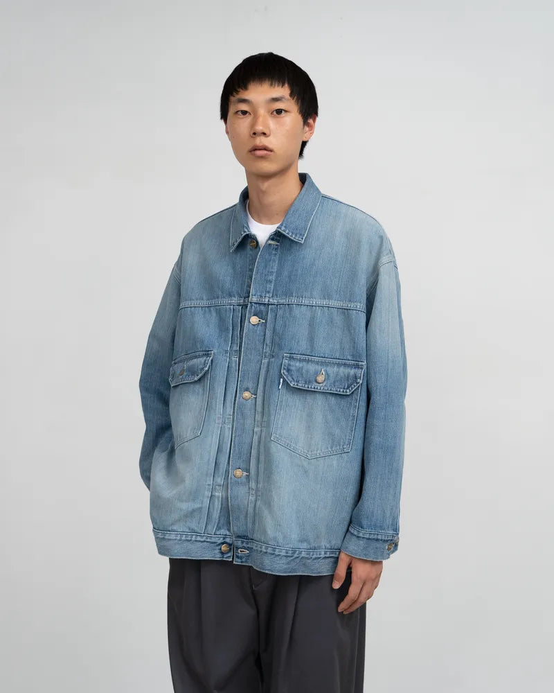 Graphpaper / Selvage Denim Jacket (GU243-30185LB)