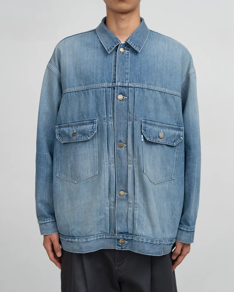 Graphpaper / Selvage Denim Jacket (GU243-30185LB)