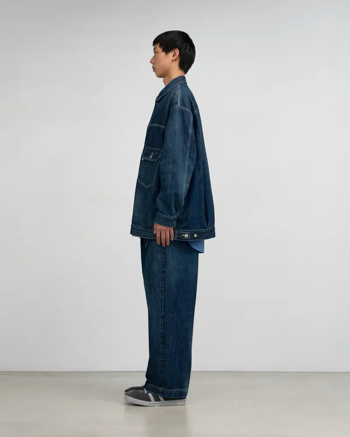 Graphpaper（グラフペーパー） / Selvage Denim Belted Pants