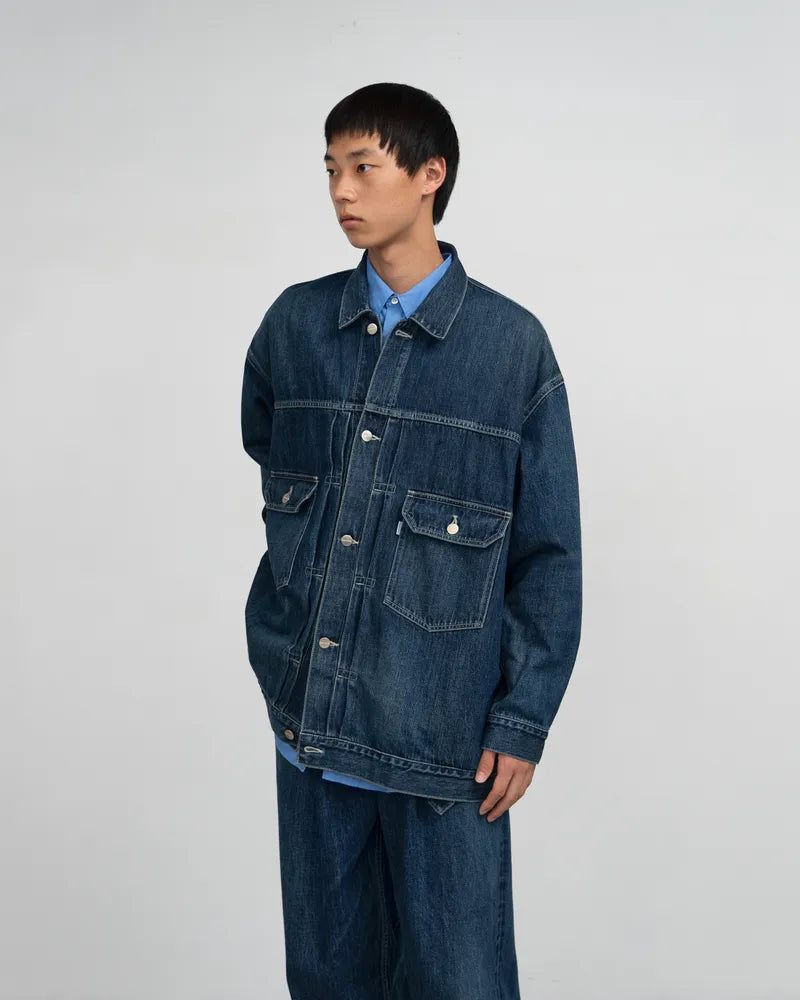 Graphpaper / Selvage Denim Jacket (GU243-30185DB)