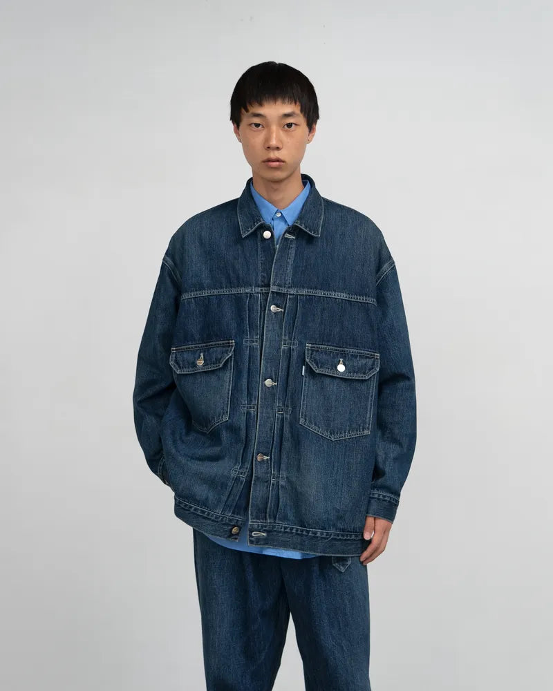 Graphpaper / Selvage Denim Jacket (GU243-30185DB)