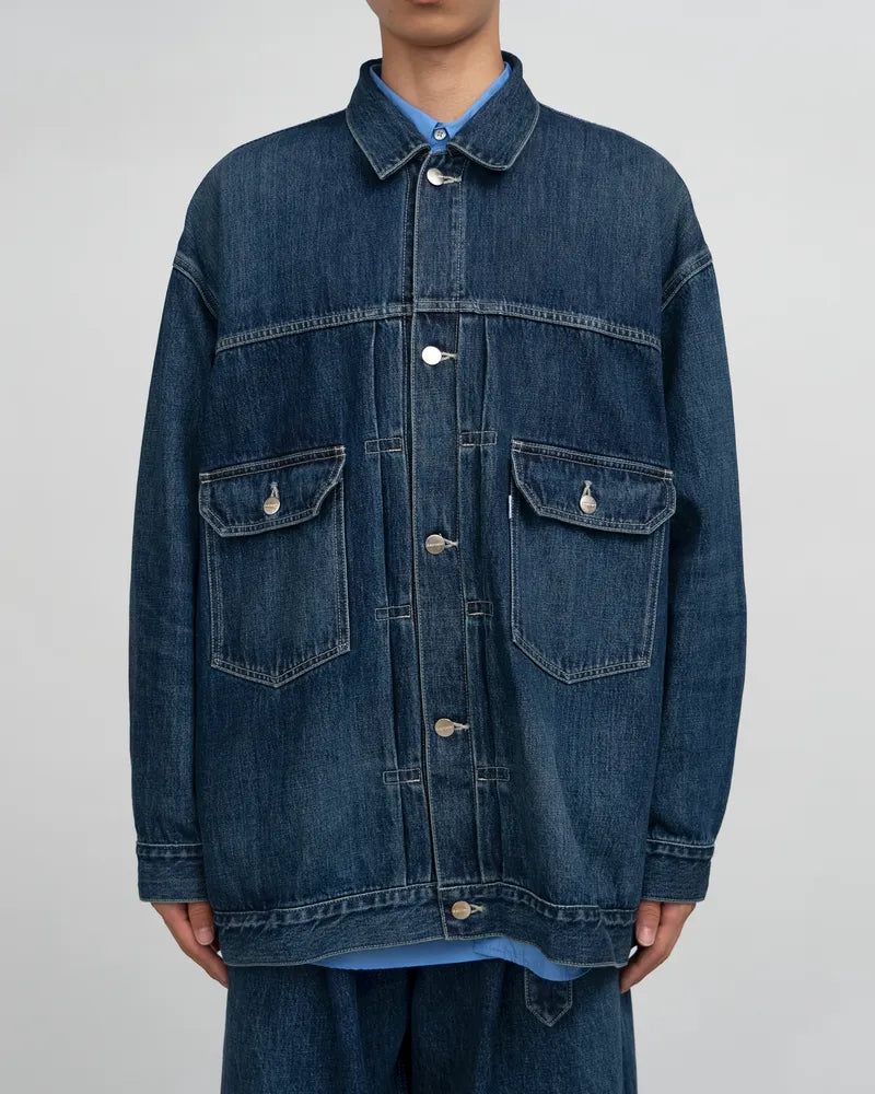 Graphpaper / Selvage Denim Jacket (GU243-30185DB)