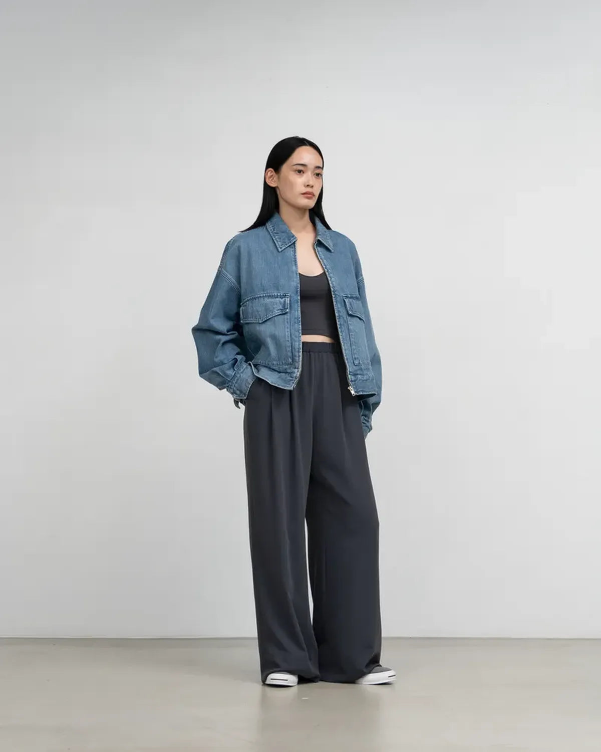 Graphpaper / Selvage Denim Zip Jacket (GL253-20057LB)