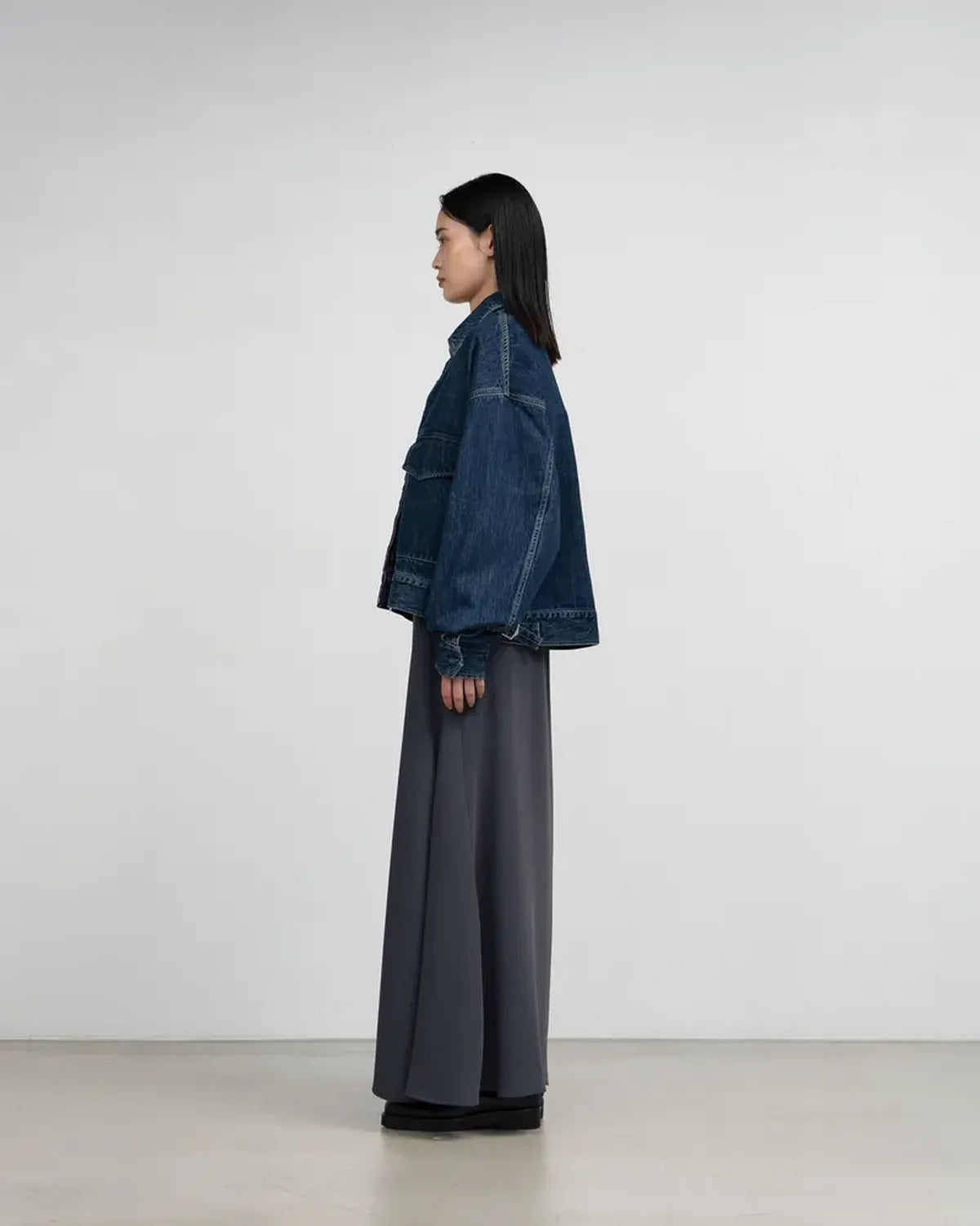 Graphpaper / Selvage Denim Zip Jacket (GL253-20057DB)