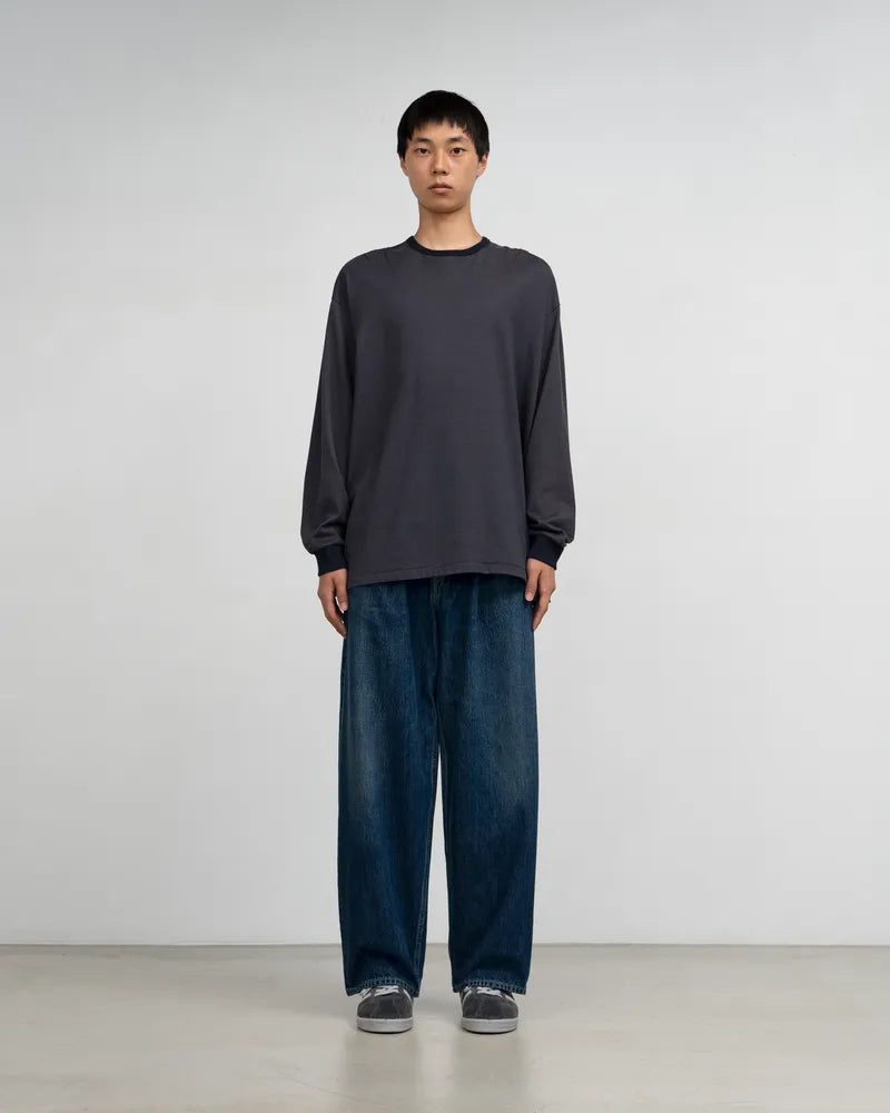 Graphpaper / Selvage Denim Two Tuck Pants (GU243-40188DB)