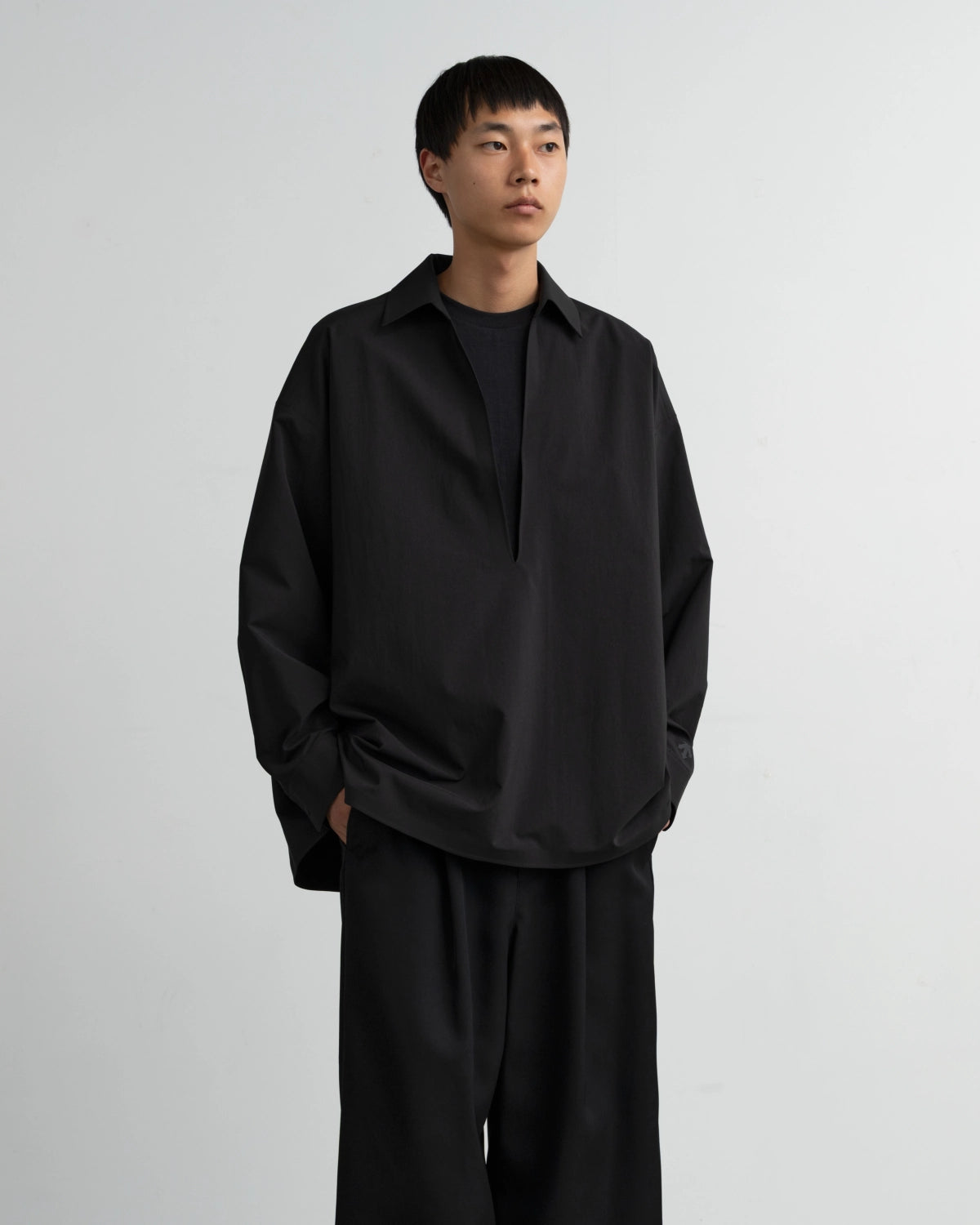 Graphpaper × DESCENTE / DESCENTE for Graphpaper Skipper Shirt (DU263-50002)