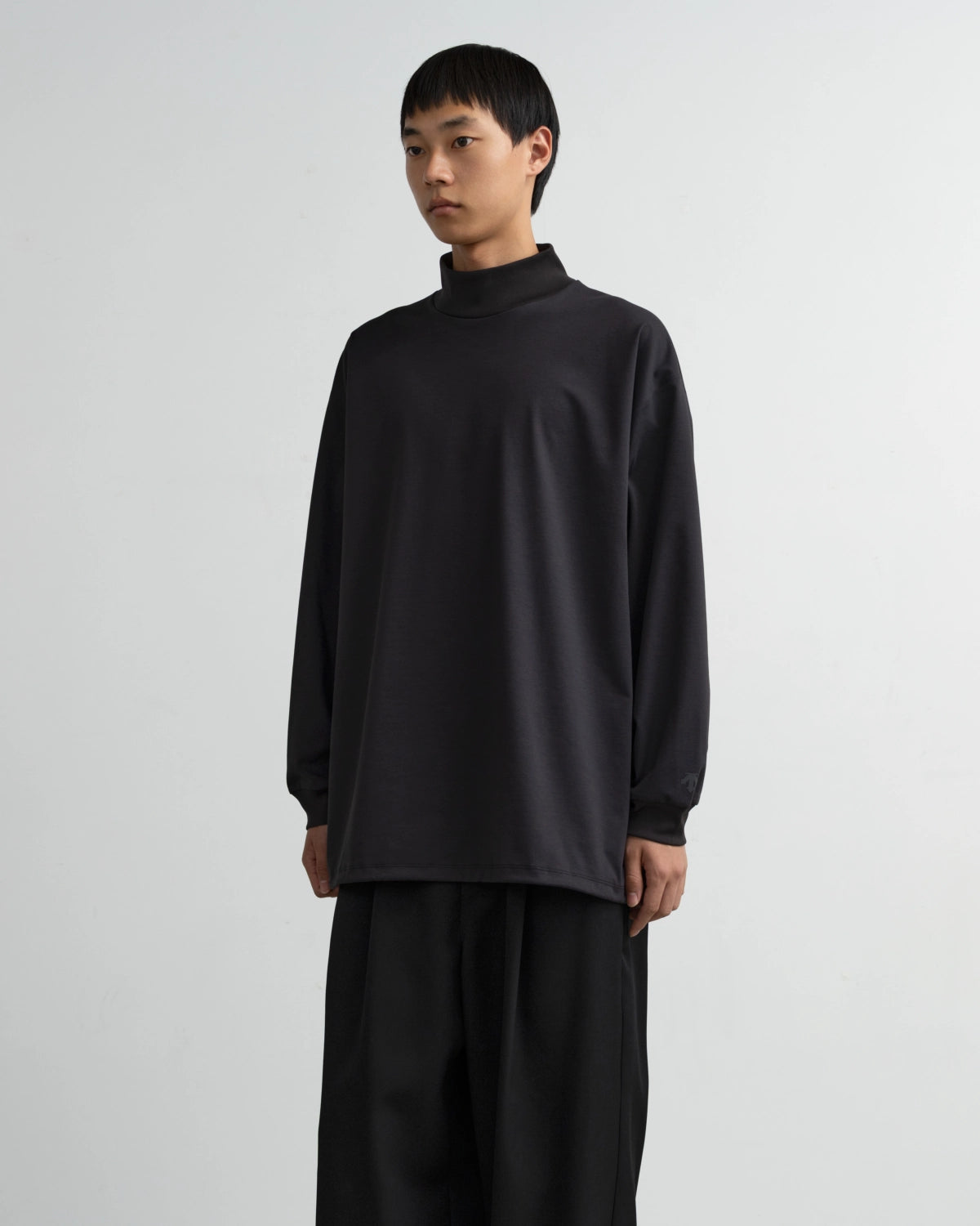 Graphpaper × DESCENTE / DESCENTE for Graphpaper L/S Mock Neck Tee (DU263-70002)